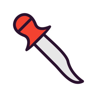 Çizgi film baltasının vektör çizimi