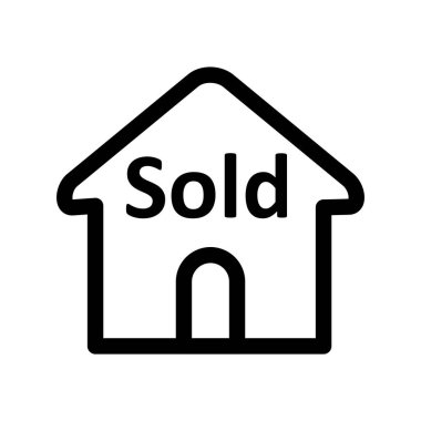 ev simgesi vektör illüstrasyonu