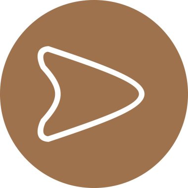 vektör Sağ Ok simgesi 