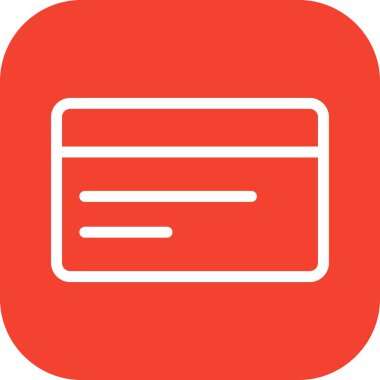 vektör kredi kartı simgesi 