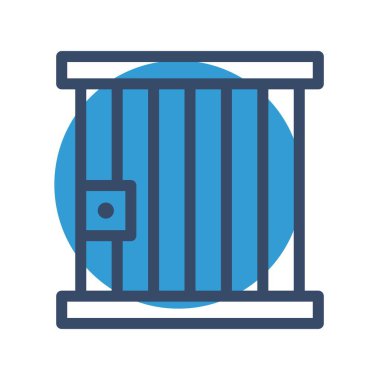 Modern oto tamir simgesinin vektör illüstrasyonu