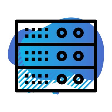 Vektör Ev Sahipliği Ağ simgesi 