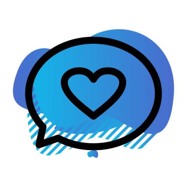 Vektör Aşk Sohbeti simgesi 