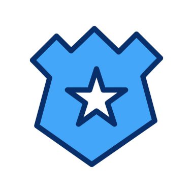 Modern b 'nin vektör illüstrasyonunda simge yok