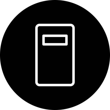 Vektör polis kalkanı simgesi