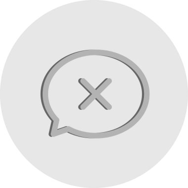 Beyaz arkaplanda düz simge gönderme