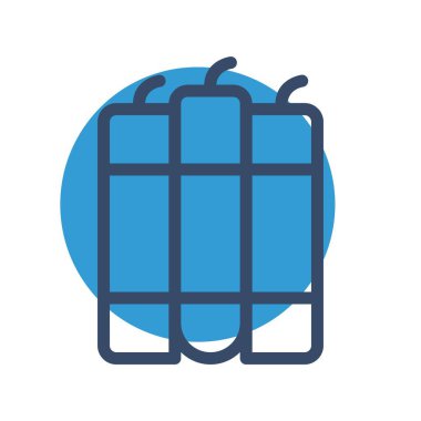 Modern oto tamir simgesinin vektör illüstrasyonu