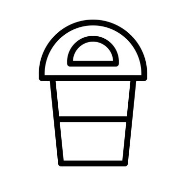 vektör Toz Kutusu simgesi 