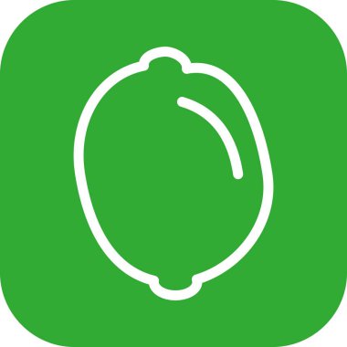 Yeşil çanın vektör illüstrasyonu