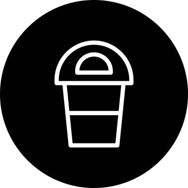 vektör Toz Kutusu simgesi 