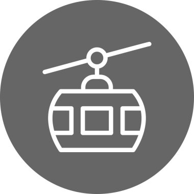 Tren hattı ikonu. vektör illüstrasyonu