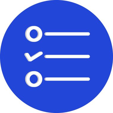 Beyaz arkaplanda düz simge ayarlanıyor