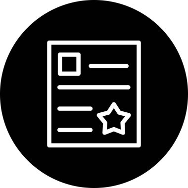 Basit ağ simgesi, vektör tasarımı