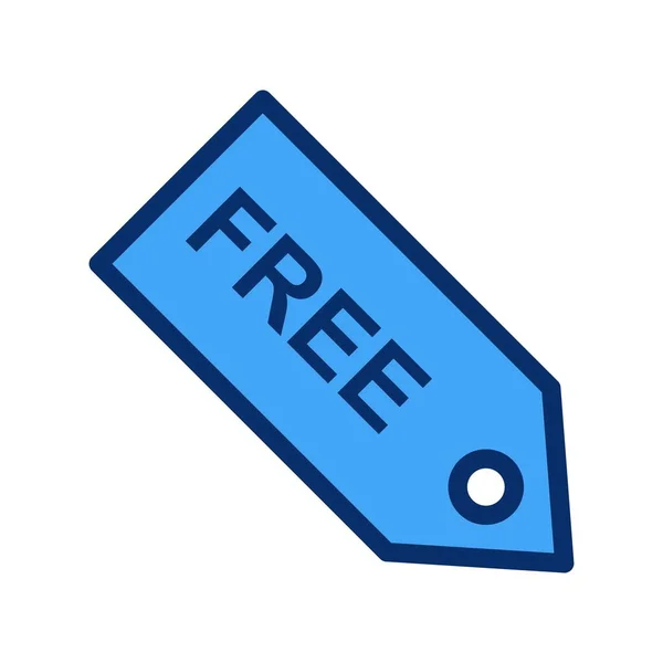 Значок Вектора Free Tag — стоковый вектор