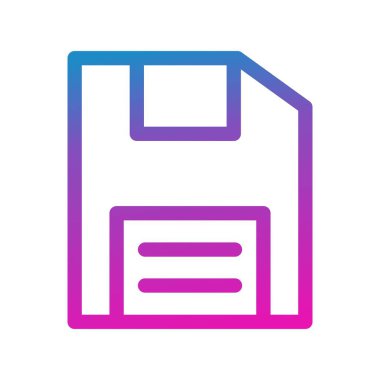 vektör Bellek Kartı simgesi 