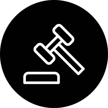 Tokmak ve anahtar simgesi