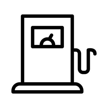 benzinlik hattı vektör simgesi