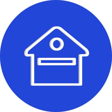 vektör eksi ev simgesi 