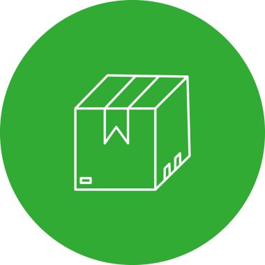 Basit düz tasarım simgesinin vektör çizimi