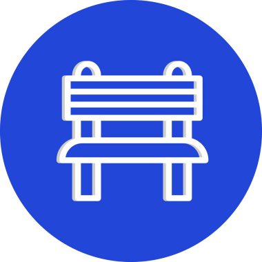 Tek izole yol simgesinin vektör illüstrasyonu