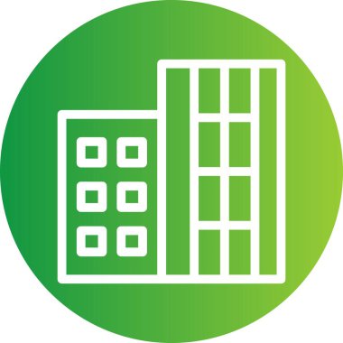 Yapı simgesinin vektör illüstrasyonu