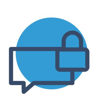 Vektör Kilit E- posta simgesi 