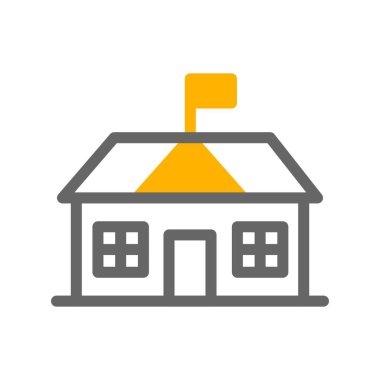 Beyaz arka planda izole edilmiş siyah renkli ev simgesi. ev sembolü çizimi.