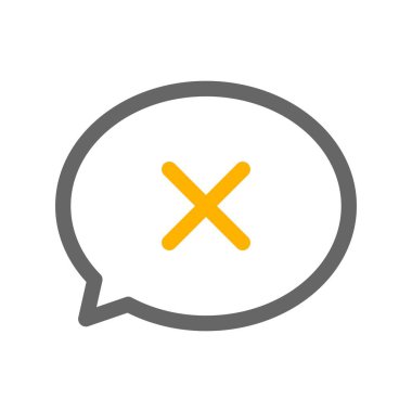 Beyaz arkaplanda düz simge gönderme