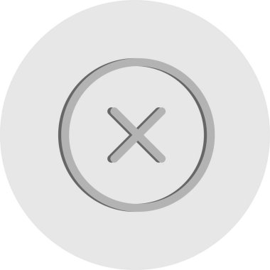 Beyaz arkaplanda düz vektör bloğu simgesi