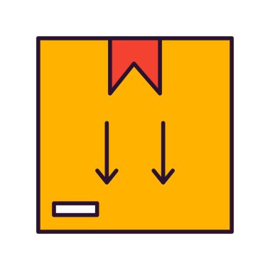 Modern b 'nin vektör illüstrasyonu depolama simgesinden yoksun