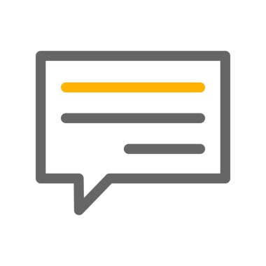 Beyaz arkaplan üzerindeki vektör e- posta düz simgesi