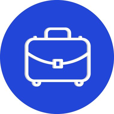 Bir dosya ile mavi ve beyaz ikonun vektör illüstrasyonu