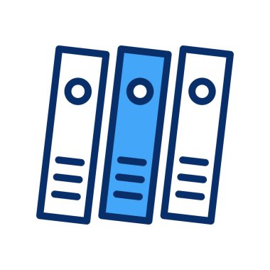 Dizin simgesi yığını, vektör illüstrasyonu