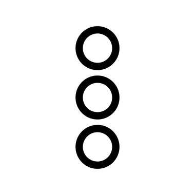  Beyaz arkaplanda vektör Menüsü düz simgesi