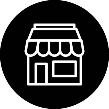 Kafenin modern düz tasarım simgesinin vektör çizimi