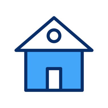 ev simgesi, vektör illüstrasyonu