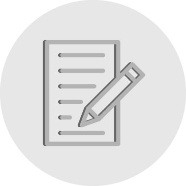 Pano vektör simgesi. Klipsli resim sembolü.