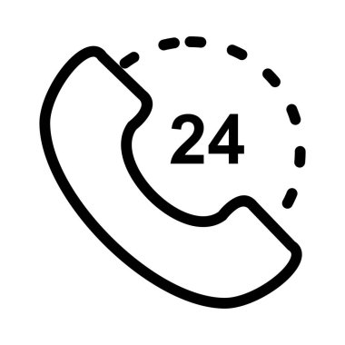 vektör telefon hizmeti simgesi 