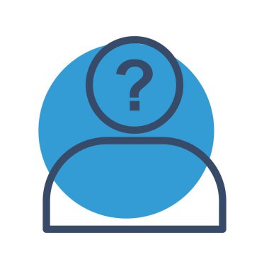 avatar simgesi vektör illüstrasyonu