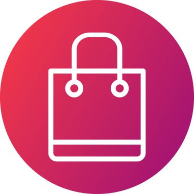  Vektör alışveriş torbası simgesi 