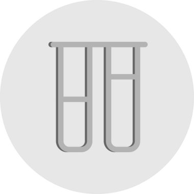 vektör Tup test simgesi 