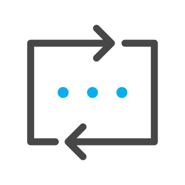 vektör Masaj simgesini sıfırla 