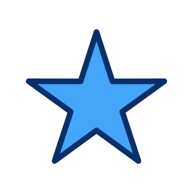 Beyaz arkaplanda en sevilen düz simge