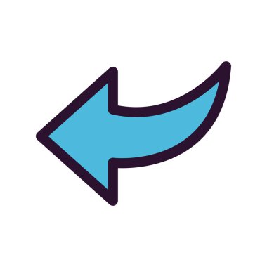  Vektör Sol Yol simgesi 