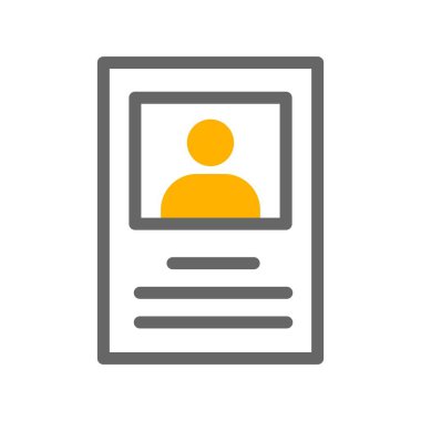 Vektör düz simge istiyor