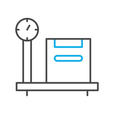 tren hattı simgesi, vektör illüstrasyonu