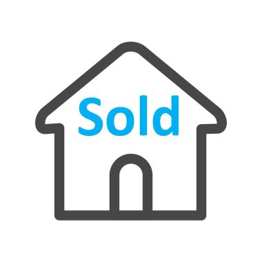 Ev ikonu. vektör illüstrasyonu