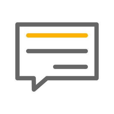 Beyaz arkaplan üzerindeki vektör e- posta düz simgesi