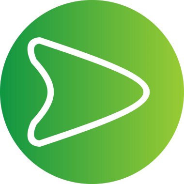 vektör Sağ Ok simgesi 