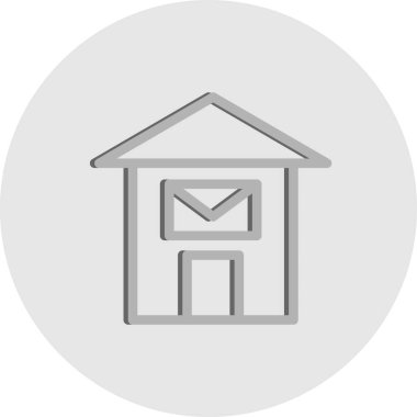 vektör postane simgesi 